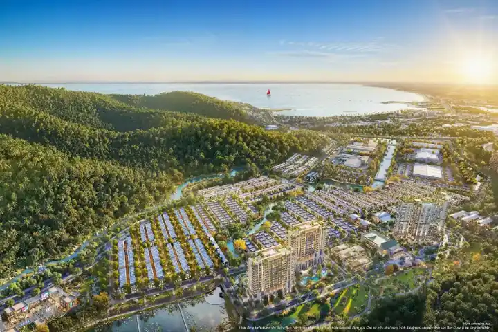Tổng thể phân khu Bạch Vân view biển